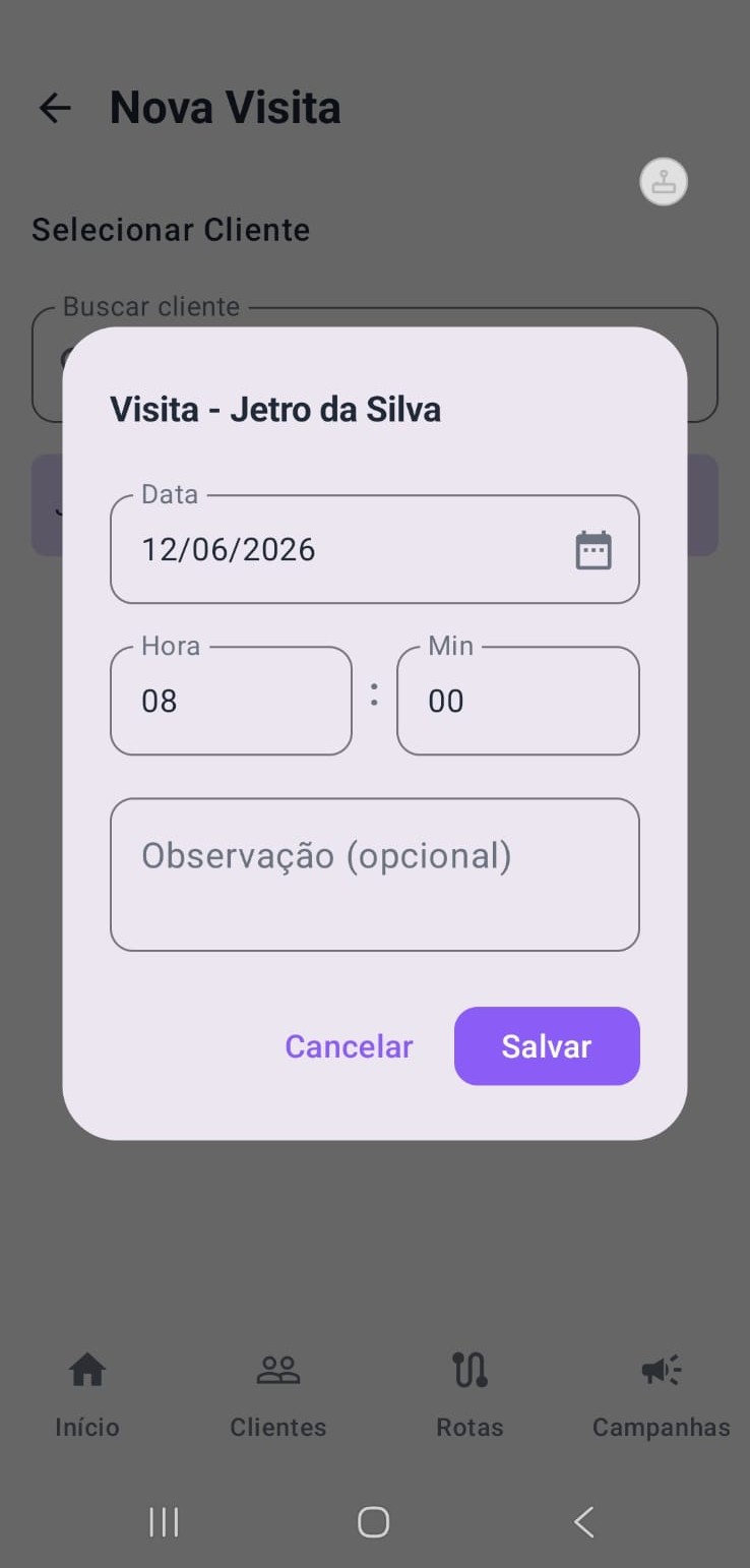Criar visita